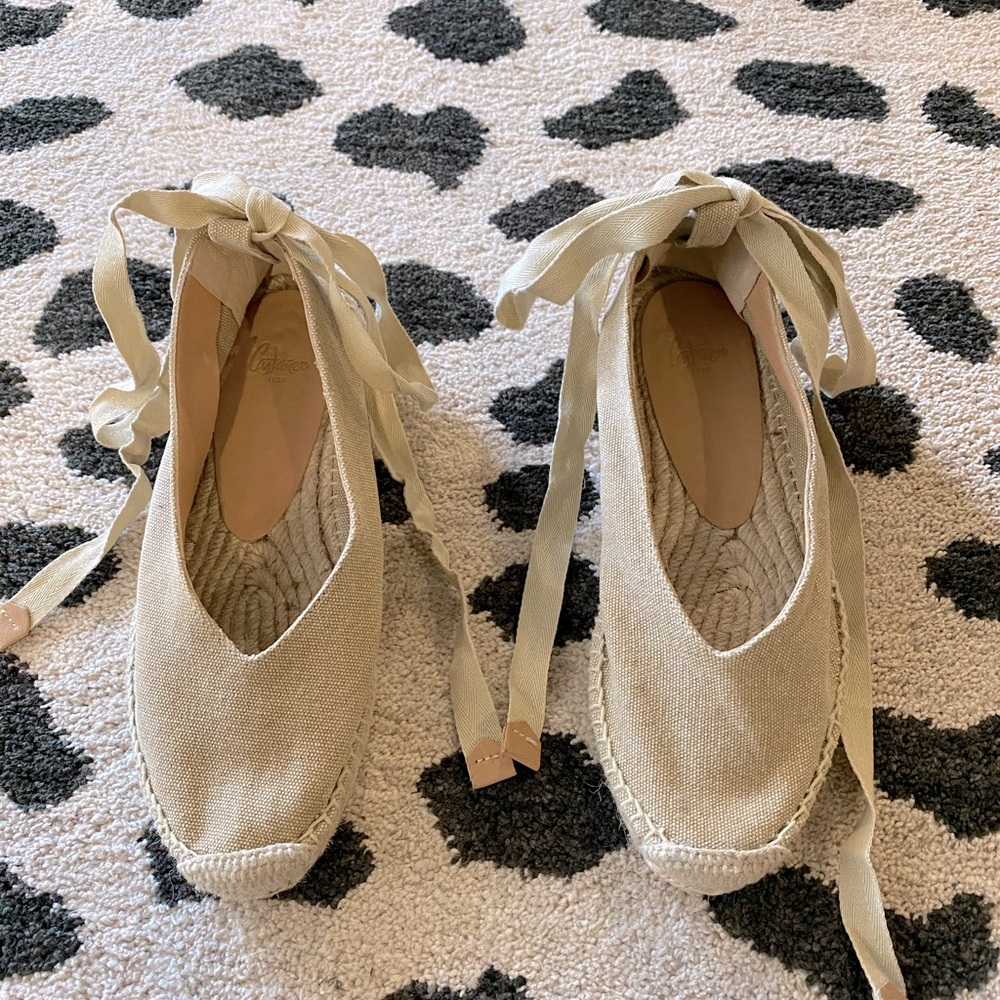 Castaner Canvas Espadrille Flats